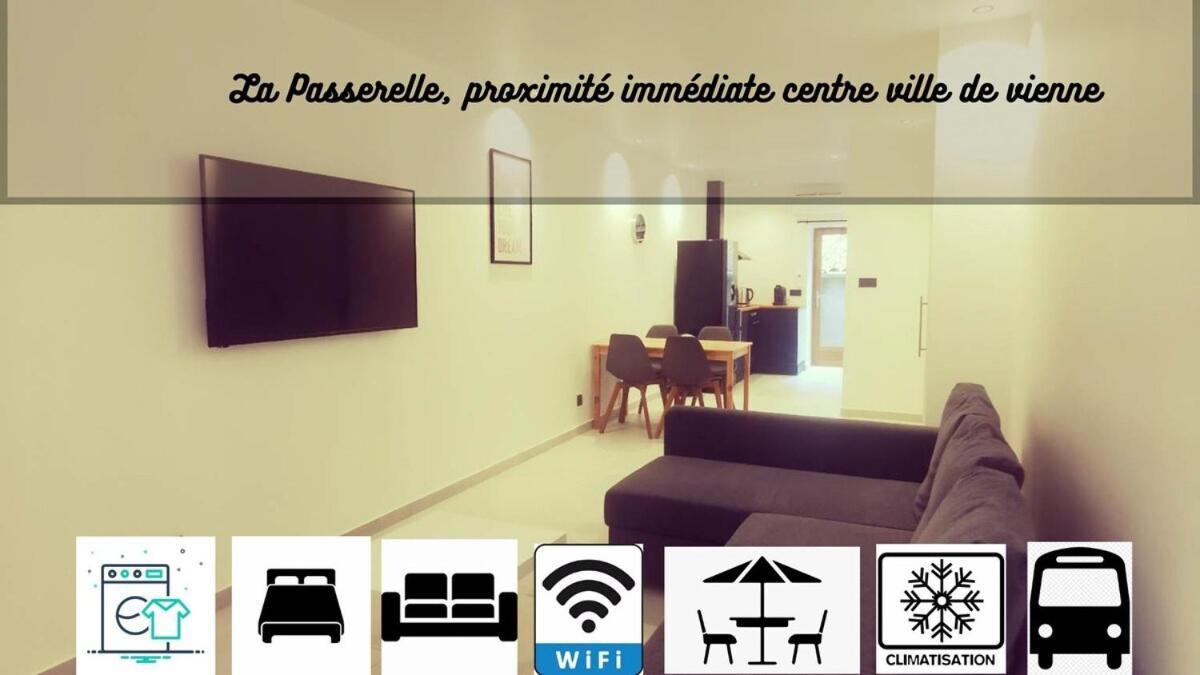 La Passerelle Sainte-Colombe  外观 照片